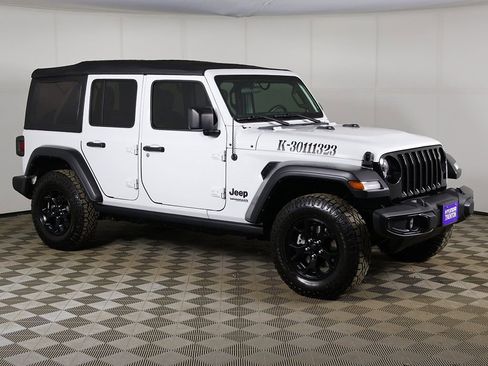 Used 2021 Jeep Wrangler Unlimited Sport AWD/4WD image 2
