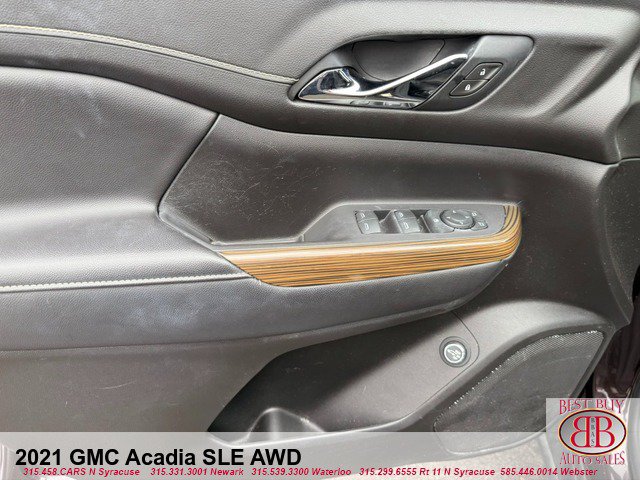 Used 2021 GMC Acadia SLE w/ Driver Convenience Package AWD/4WD image 15