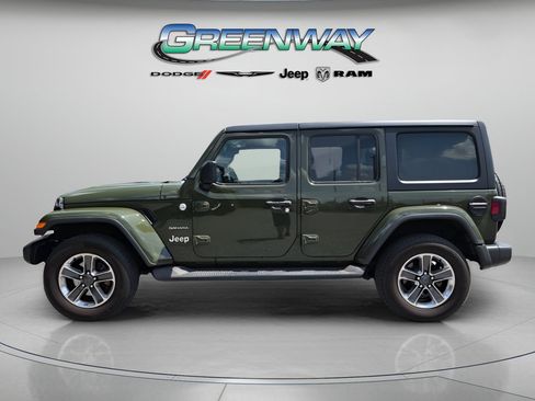 Used 2021 Jeep Wrangler Unlimited Sahara AWD/4WD image 2