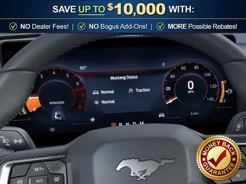 New 2026 Ford Mustang Coupe w/ Mustang Nite Pony Package RWD image 18