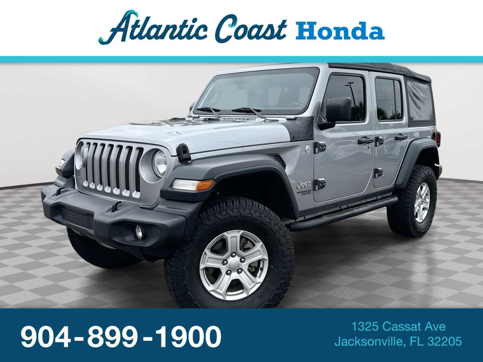 Used 2018 Jeep Wrangler Unlimited Sport S AWD/4WD image 1