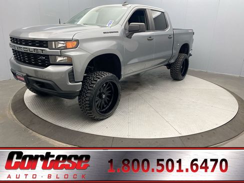 Used 2021 Chevrolet Silverado 1500 Custom w/ LPO, Dark Essentials Package AWD/4WD image 1