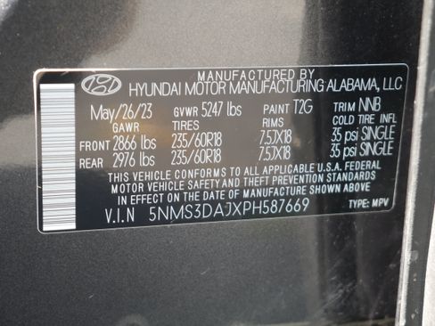 Used 2023 Hyundai Santa Fe SEL w/ Premium Package AWD/4WD image 36