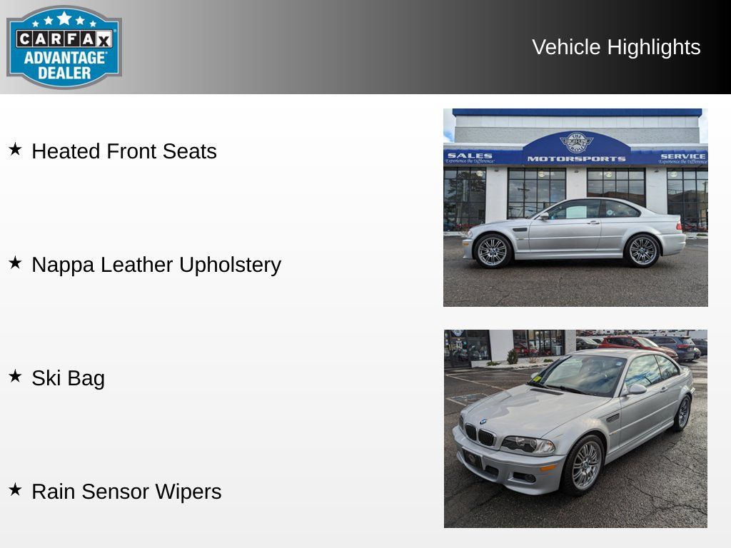 Used 2002 BMW M3 Coupe RWD image 8
