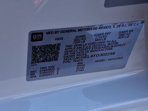 New 2026 Chevrolet Silverado 1500 LTZ w/ Technology Package AWD/4WD image 17