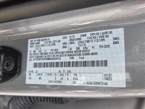 Used 2021 Ford F150 XL w/ Trailer Tow Package image 23