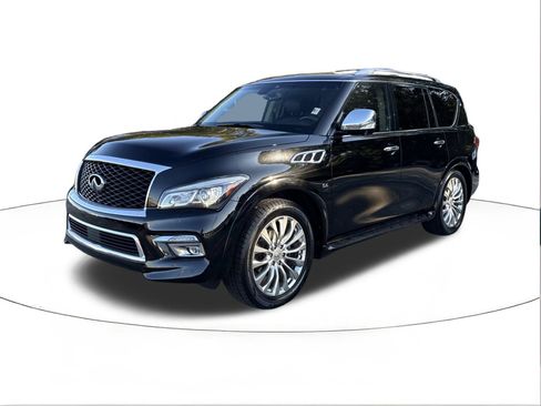 Used 2017 INFINITI QX80 4WD w/ Deluxe Technology Package image 7