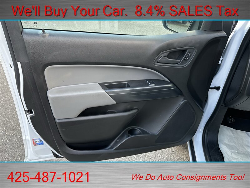 Used 2016 Chevrolet Colorado W/T w/ WT Convenience Package RWD image 20