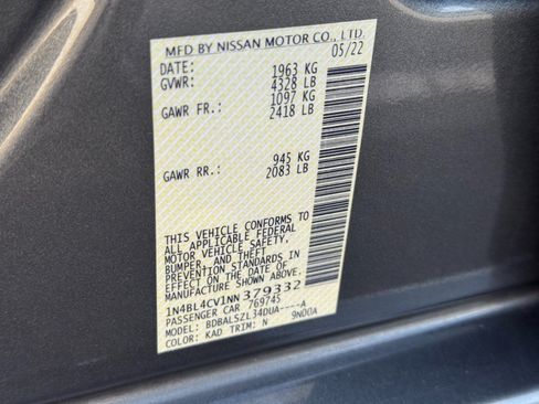 Used 2022 Nissan Altima 2.5 SR FWD image 38