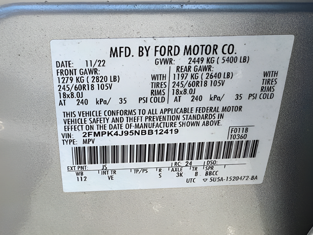 Used 2022 Ford Edge SEL w/ Convenience Package AWD/4WD image 43
