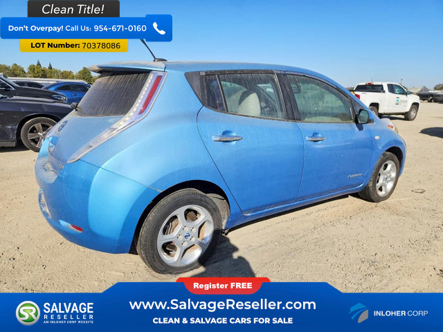 Used 2012 Nissan Leaf SL FWD image 4