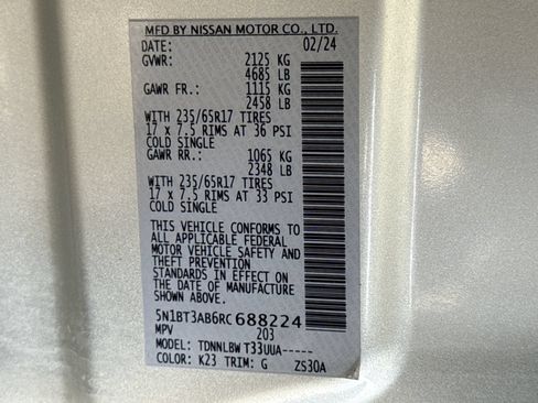 Used 2024 Nissan Rogue S AWD/4WD image 21
