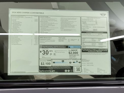 New 2026 MINI Cooper S image 28