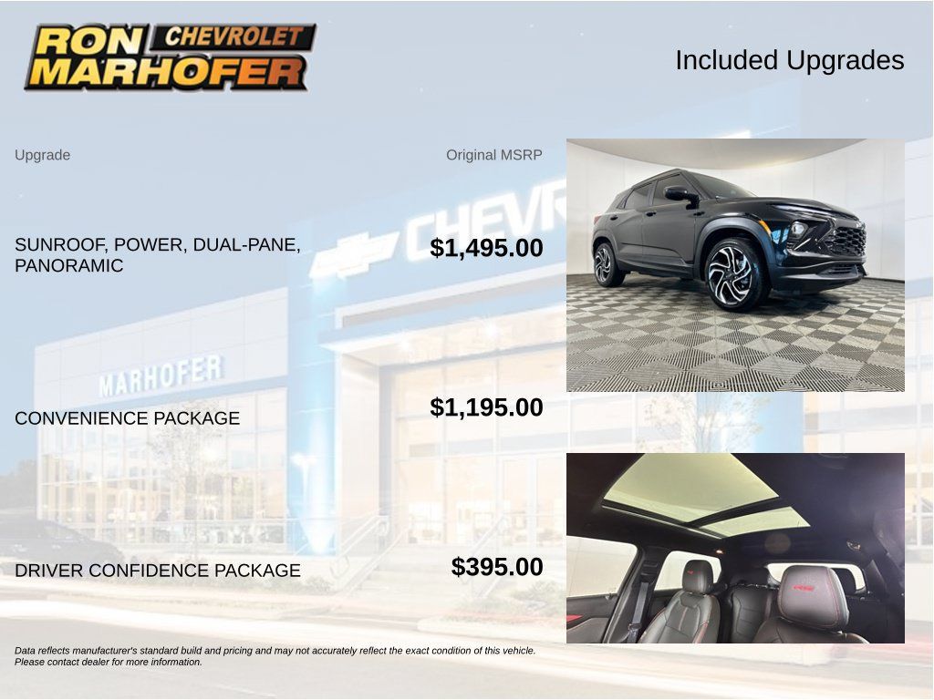 Used 2025 Chevrolet TrailBlazer RS w/ Convenience Package AWD/4WD image 6