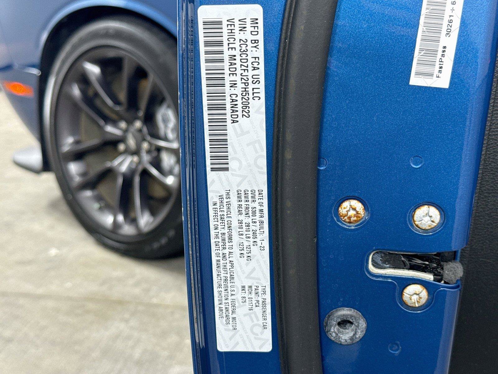 Used 2023 Dodge Challenger R/T Scat Pack w/ Plus Package RWD image 32