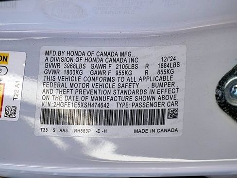 Used 2025 Honda Civic Si image 34