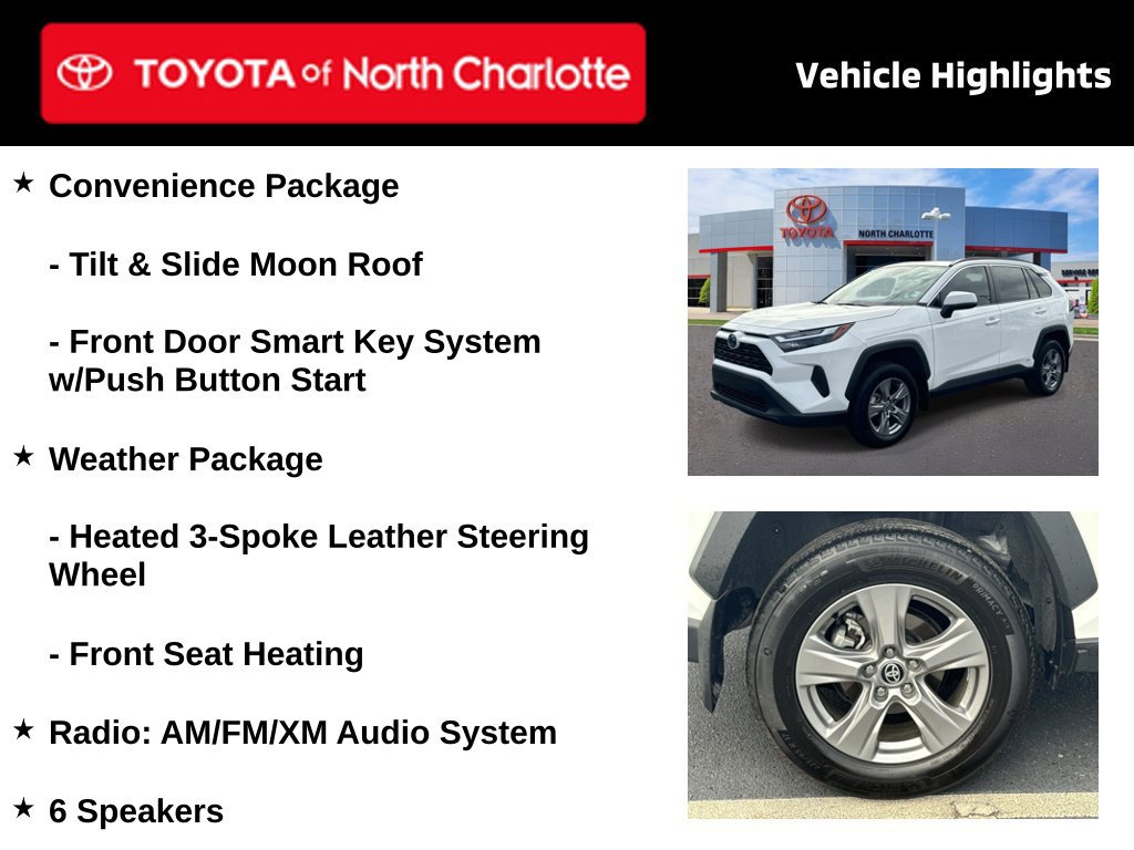 Used 2024 Toyota RAV4 XLE w/ Convenience Package AWD/4WD image 4