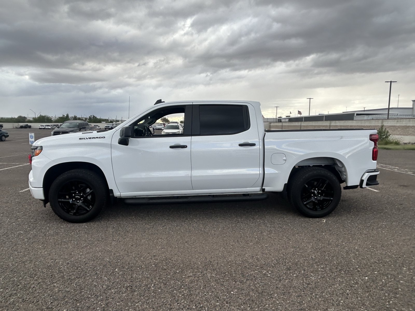 Used 2026 Chevrolet Silverado 1500 Custom w/ Turbomax Blackout Package RWD image 2