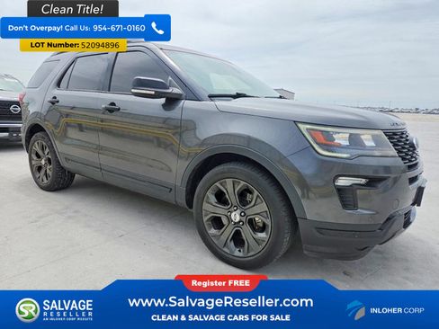 Used 2018 Ford Explorer Sport w/ Equipment Group 401A AWD/4WD image 5