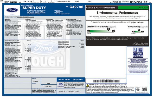Used 2022 Ford F350 Lariat w/ Black Appearance Package AWD/4WD image 24
