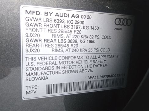 Used 2021 Audi Q7 2.0T Premium Plus w/ Executive Package image 33