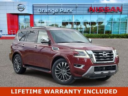 Used 2023 Nissan Armada Platinum w/ Captain's Chairs Package