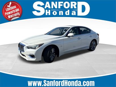 Used 2018 INFINITI Q50 Luxe w/ Essential Package (3.0T Luxe)