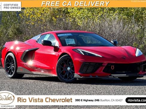 Certified 2023 Chevrolet Corvette Stingray Preferred Conv w/ Battery Protection Package image 1