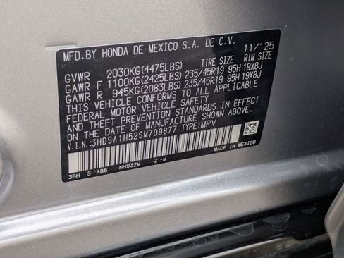 New 2025 Acura ADX A-Spec image 13