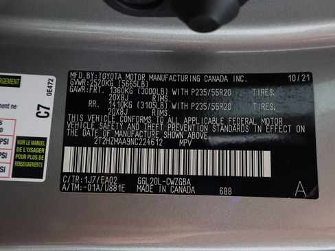 Used 2022 Lexus RX 350 FWD w/ Premium Package image 57