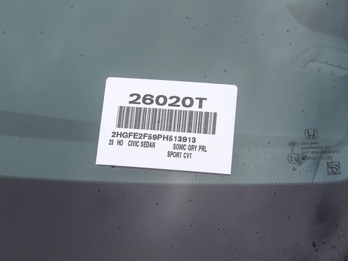 Certified 2023 Honda Civic Sport image 28