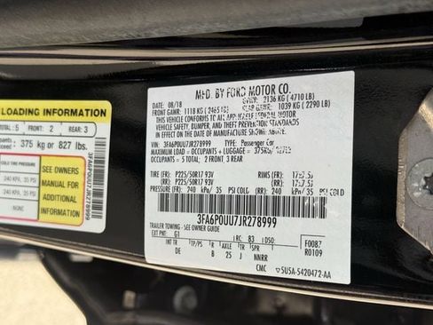 Used 2018 Ford Fusion S FWD image 32