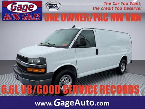 Used 2021 Chevrolet Express 3500 w/ Driver Convenience Package RWD image 1