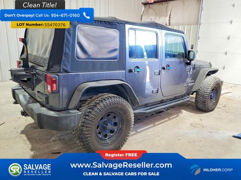 Used 2016 Jeep Wrangler Unlimited Sport w/ Connectivity Group AWD/4WD image 4