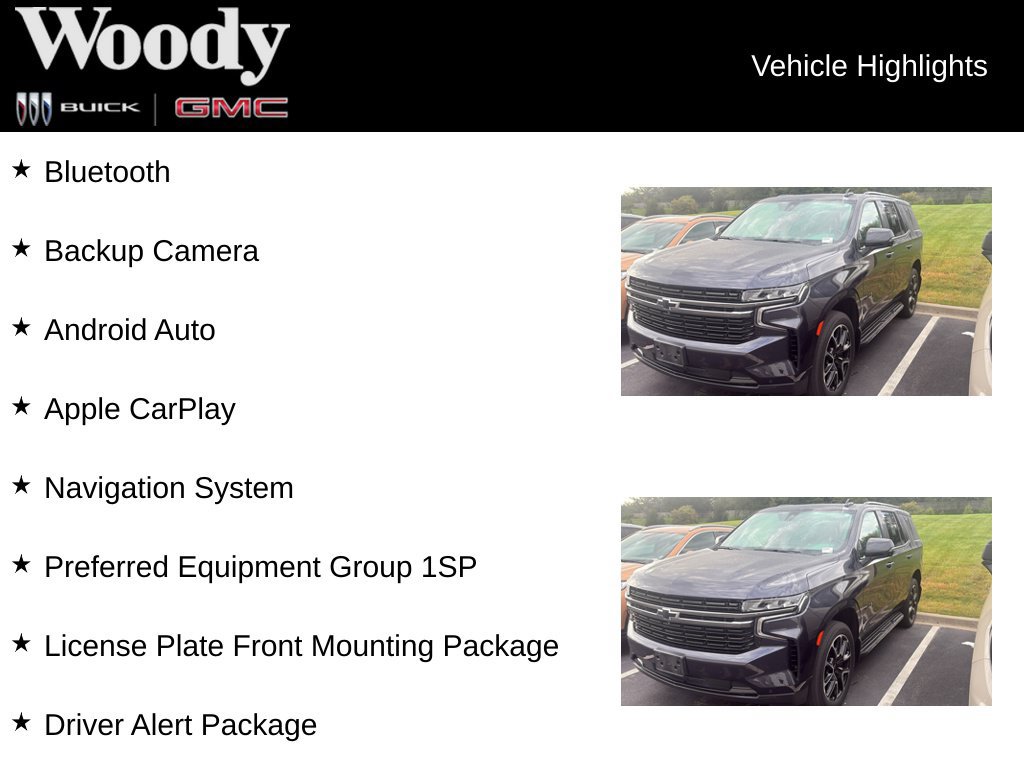 Certified 2022 Chevrolet Tahoe RST w/ Luxury Package AWD/4WD image 3