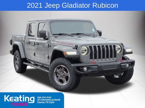 Used 2021 Jeep Gladiator Rubicon AWD/4WD image 1