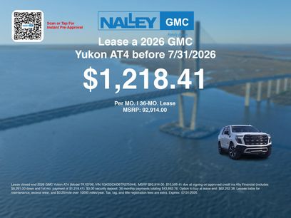 New 2026 GMC Yukon AT4 w/ AT4 Premium Plus Package