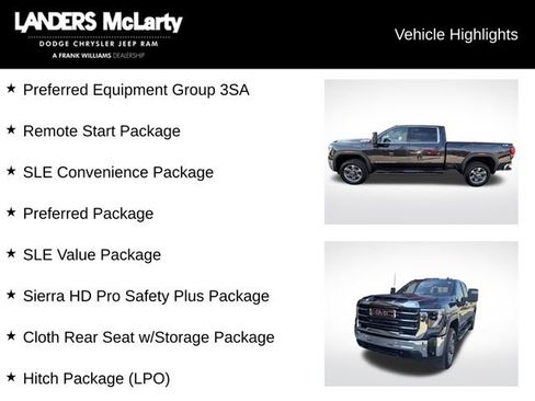 Used 2025 GMC Sierra 2500 SLE w/ SLE Value Package; image 5