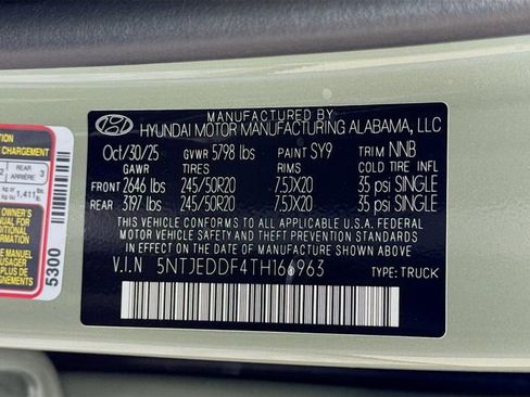 New 2026 Hyundai Santa Cruz Limited image 49