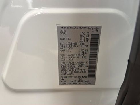 New 2026 Nissan Pathfinder SL AWD/4WD image 28