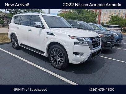 Used 2022 Nissan Armada Platinum w/ Captain's Chairs Package