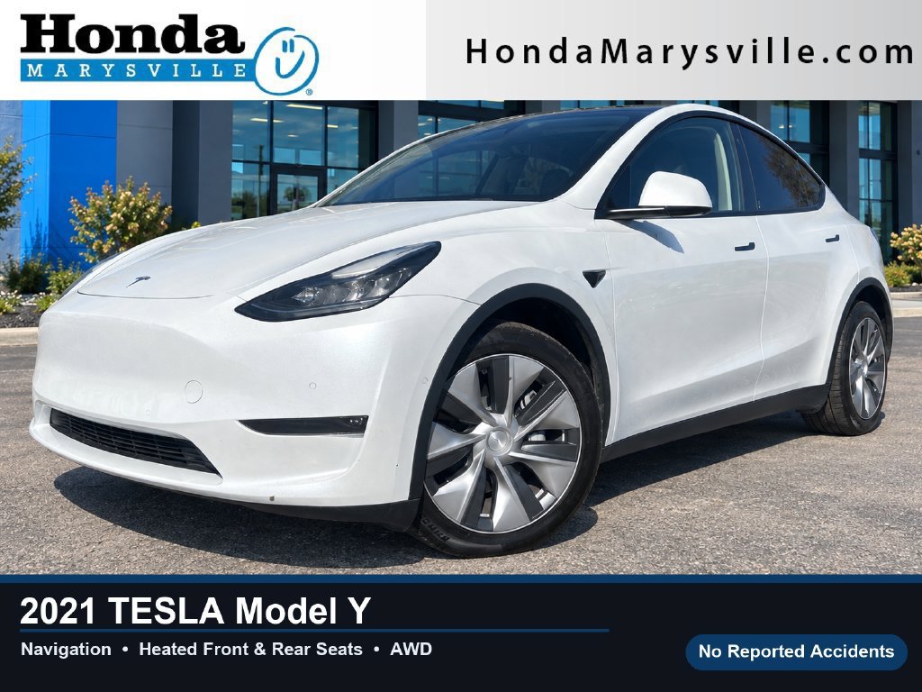 Used 2021 Tesla Model Y Long Range AWD/4WD image 1