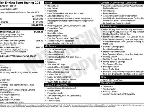 Used 2024 Buick Envista Sport Touring w/ Convenience I Package FWD image 4