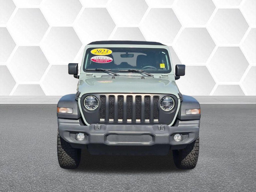 Certified 2023 Jeep Wrangler Unlimited Sport AWD/4WD image 8