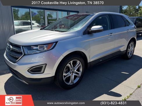 Used 2017 Ford Edge Titanium w/ Technology Package AWD/4WD image 1