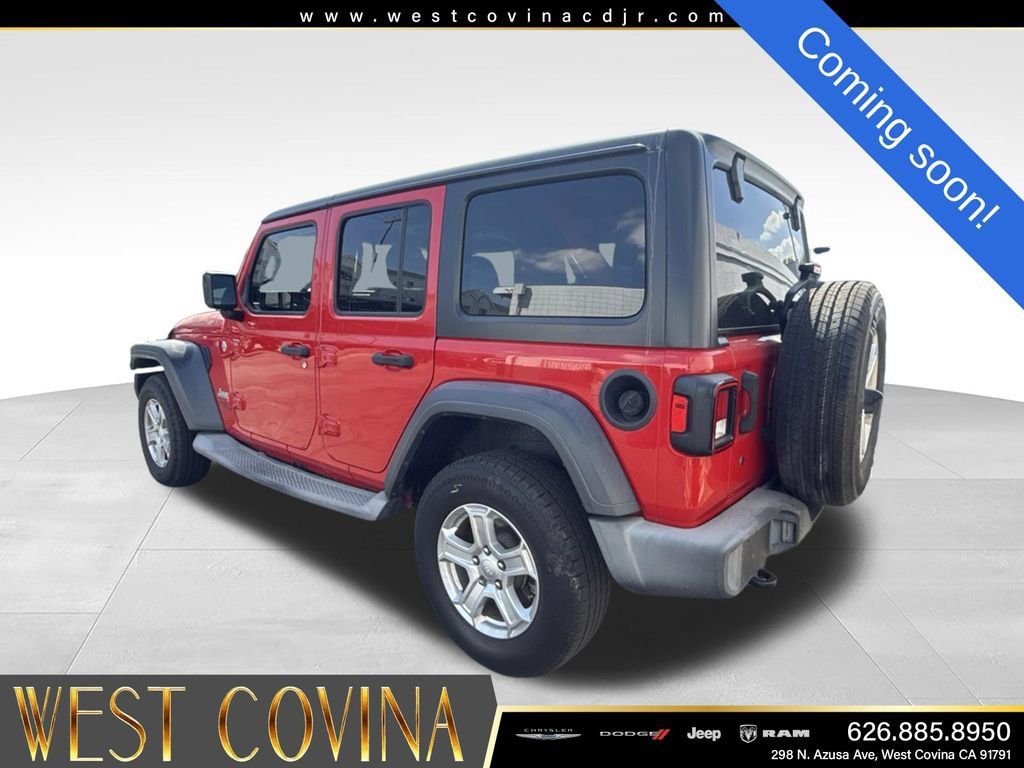 Used 2018 Jeep Wrangler Unlimited Sport S AWD/4WD image 5