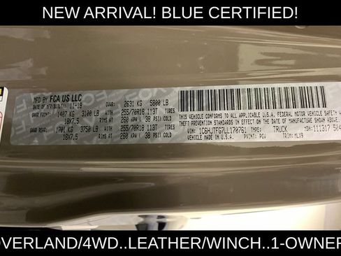 Used 2020 Jeep Gladiator Overland AWD/4WD image 47