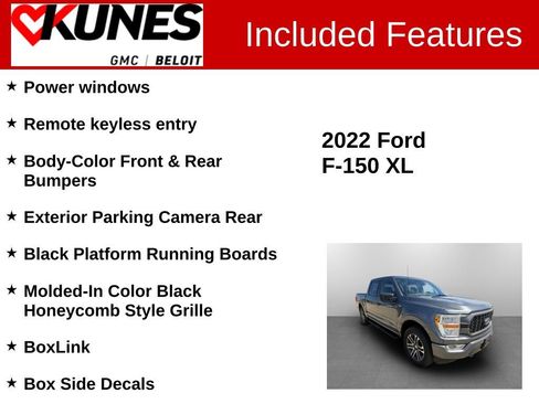 Used 2022 Ford F150 XL w/ STX Appearance Package AWD/4WD image 3