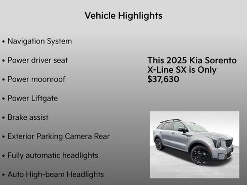 New 2025 Kia Sorento SX image 5
