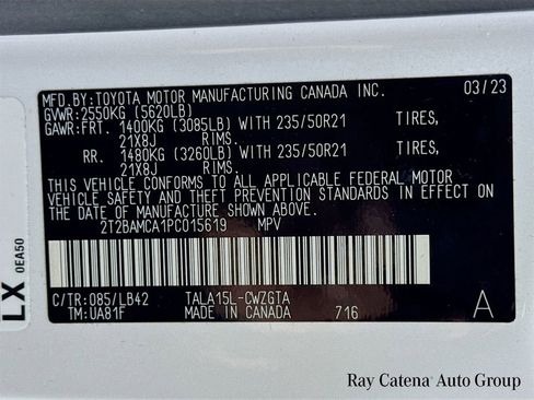 Certified 2023 Lexus RX 350 Premium Plus w/ Cold Area Package AWD/4WD image 35